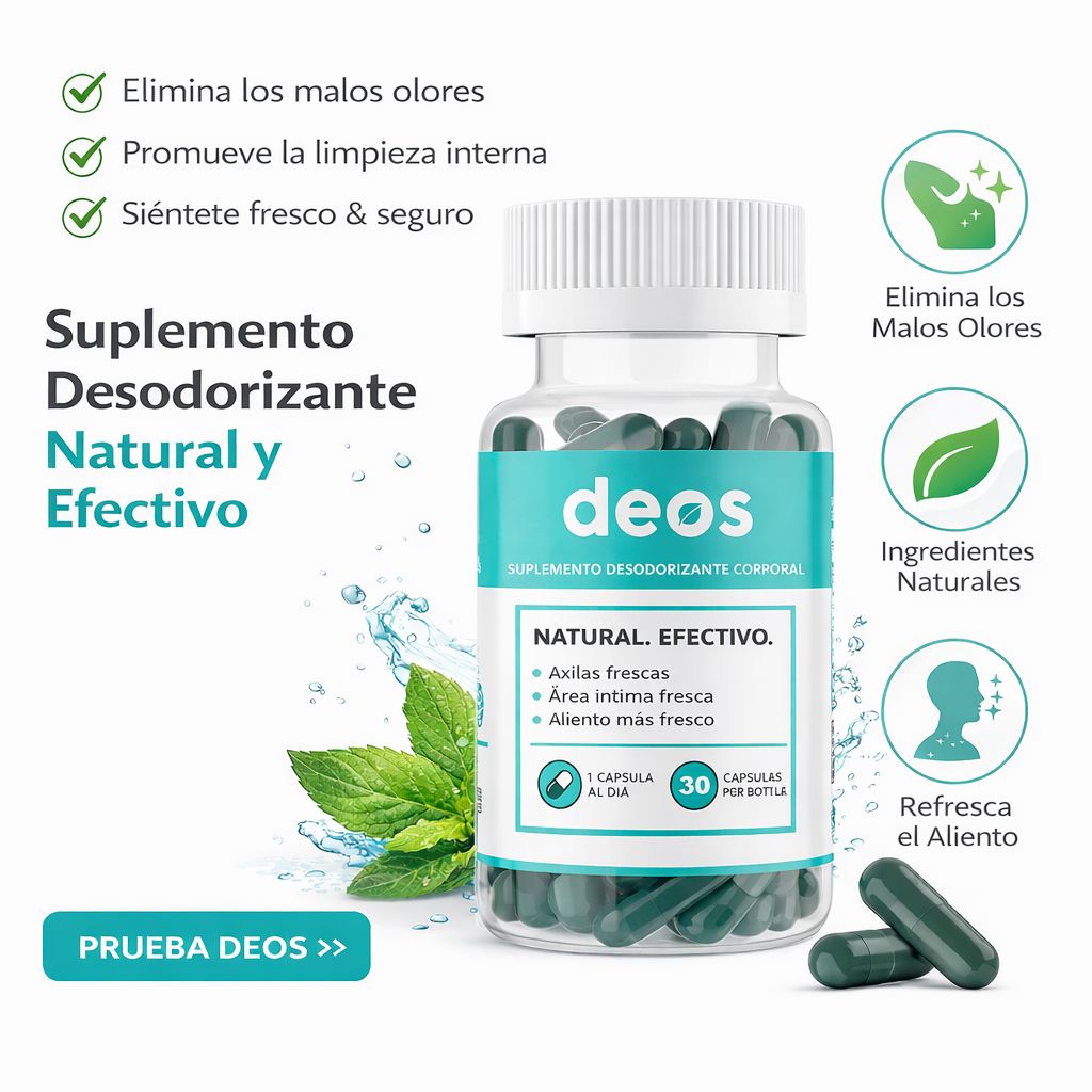 DEOS SUPLEMENTO DESODORIZANTE